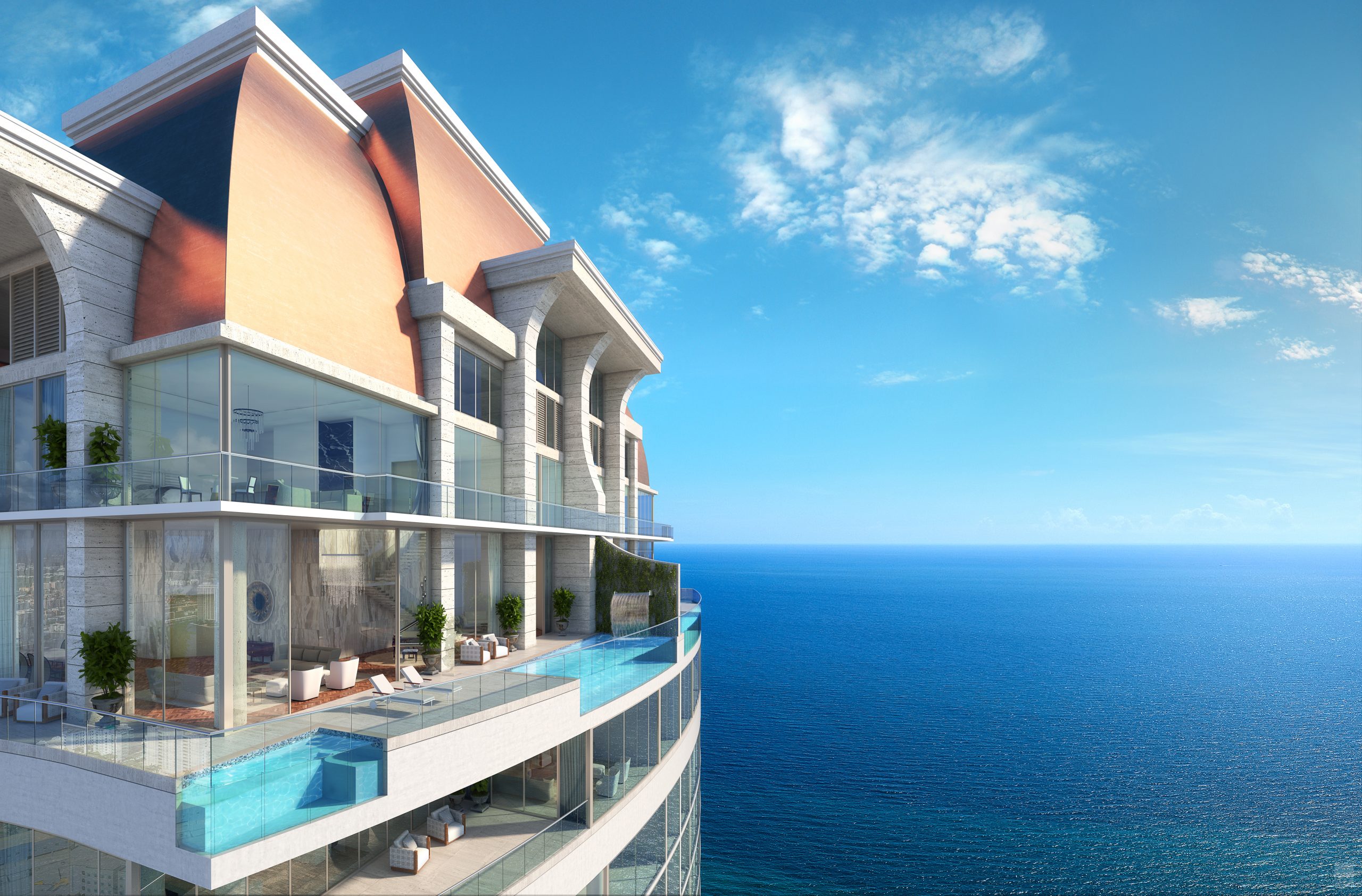 Casa de Mare Terrace with Ocean Slide View
